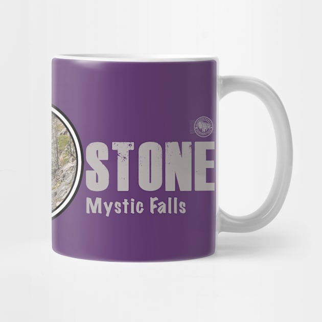 I Hiked to Mystic Falls, Yellowstone National Park - dark by Smyrna Buffalo